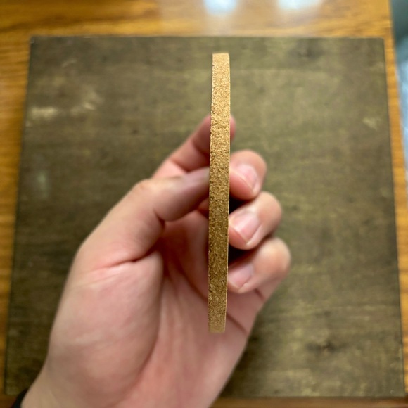 Chicago Blackhawks Laser Engraved Cork Coaster - Picture 5 of 5